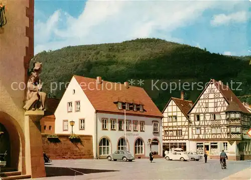 AK / Ansichtskarte Annweiler_Trifels Partie am Rathaus Annweiler_Trifels