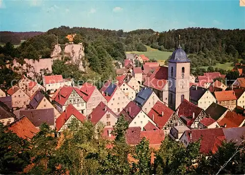 AK / Ansichtskarte Betzenstein Ortsansicht mit Kirche Betzenstein