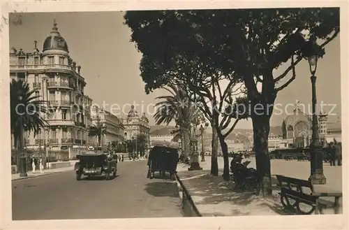 AK / Ansichtskarte Nizza Promenade des Anglais Nizza