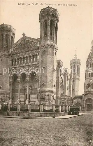 AK / Ansichtskarte Lyon_France Notre Dame de Fourviere Lyon France