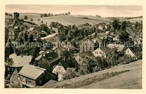 AK / Ansichtskarte Oelsnitz_Erzgebirge Hauptstrasse Oelsnitz Erzgebirge