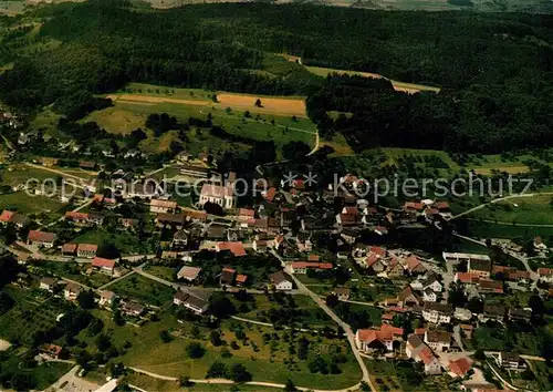 AK / Ansichtskarte Hohentengen_Hochrhein Fliegeraufnahme Hohentengen Hochrhein