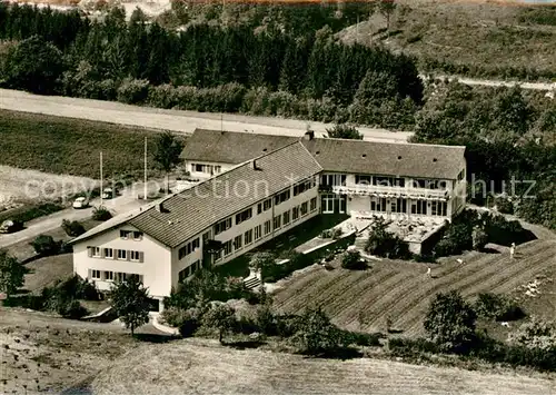 AK / Ansichtskarte Mosbach_Baden Michael Rott Schule Fliegeraufnahme Mosbach_Baden