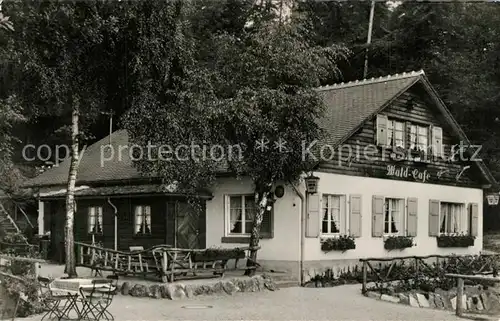 AK / Ansichtskarte Kronberg_Taunus Wald Cafe Buergelstollen Kronberg Taunus