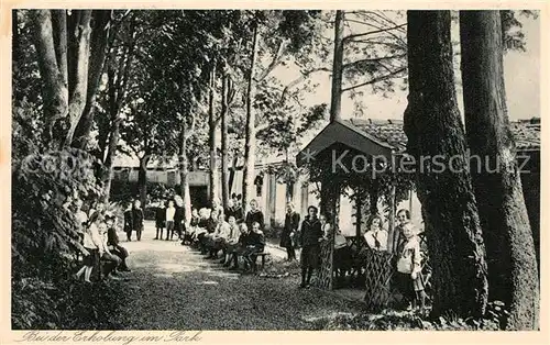 AK / Ansichtskarte Altoetting Lehr  und Erziehungsinstitut der Englischen Fraeulein Park Altoetting