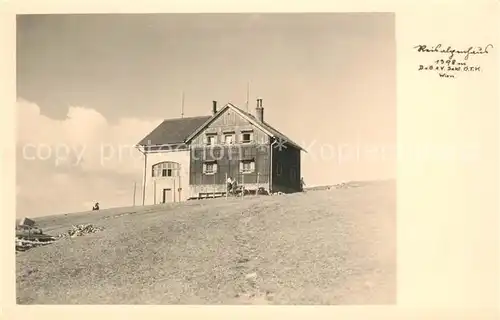 AK / Ansichtskarte Wien Reisalpenhaus Wien