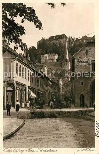 AK / Ansichtskarte Blankenburg_Harz Traenkestrasse Blankenburg_Harz