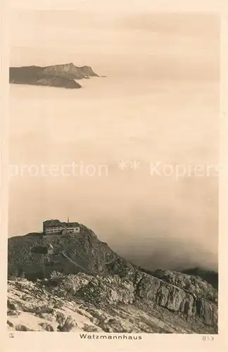 AK / Ansichtskarte Watzmannhaus Panorama Watzmannhaus