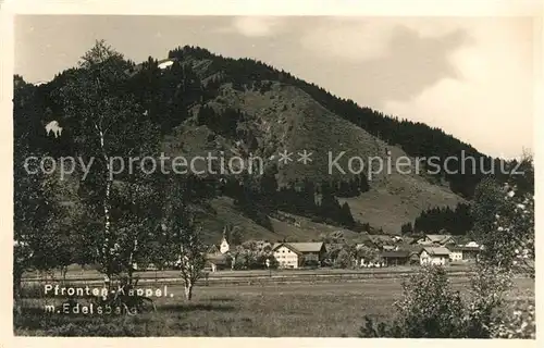 AK / Ansichtskarte Pfronten Kappel Edelsberg Pfronten