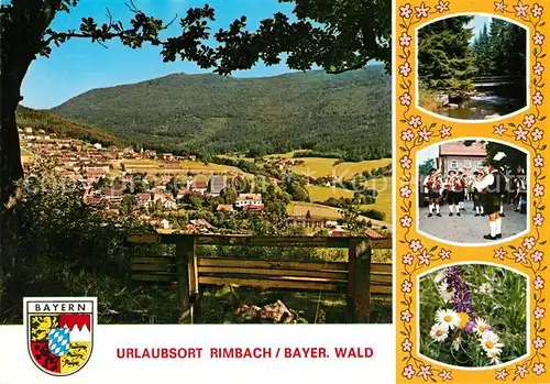 AK / Ansichtskarte Rimbach_Bayrischer_Wald Panorama Musikkapelle  Rimbach_Bayrischer_Wald