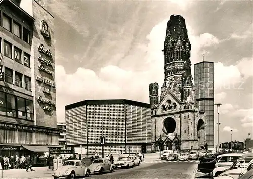 AK / Ansichtskarte Berlin Kaiser Wilhelm Gedaechtniskirche Berlin