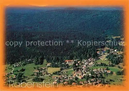 AK / Ansichtskarte Rabenstein_Zwiesel Fliegeraufnahme Rabenstein_Zwiesel