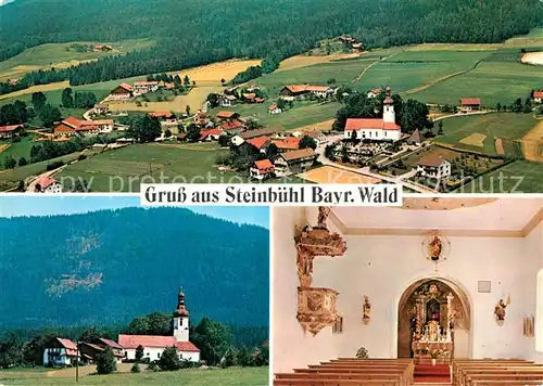 AK / Ansichtskarte Steinbuehl_Bad_Koetzting Panorama Kirche Altarraum Steinbuehl_Bad_Koetzting