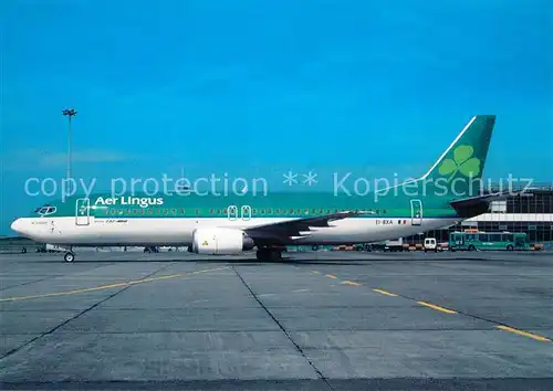 AK / Ansichtskarte Flugzeuge_Zivil Aer Lingus B 737 448 EI BXA c n 24474 Flugzeuge Zivil