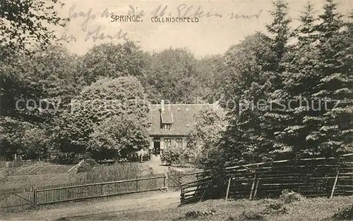 AK / Ansichtskarte Springe_Deister Koellnischfeld Forsthaus Springe_Deister