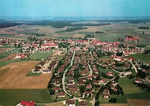 AK / Ansichtskarte Markt_Rohr Fliegeraufnahme Benediktiner Abtei Asamkirche Markt_Rohr