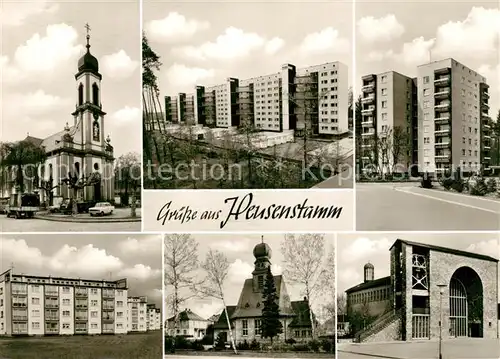 AK / Ansichtskarte Heusenstamm Kirche Helene Eicker Trinkhalle Heusenstamm