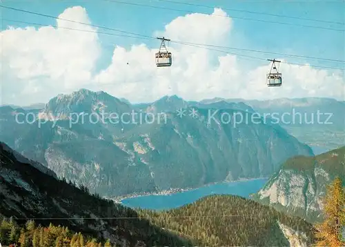 AK / Ansichtskarte Seilbahn Dachstein Hallstaetter See  Seilbahn