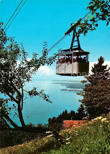 AK / Ansichtskarte Seilbahn Pfaender Bregenz Bodensee Lindau Seilbahn