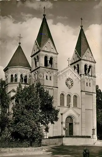 AK / Ansichtskarte Bad_Kissingen Evangelische Kirche Bad_Kissingen