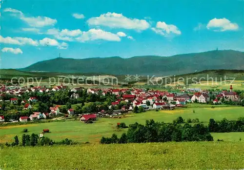 AK / Ansichtskarte Koetzting Panorama Hoher Bogen Koetzting