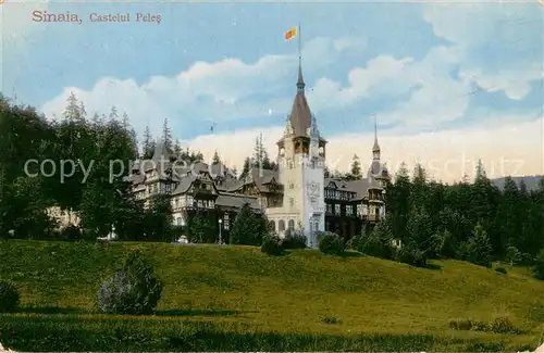 AK / Ansichtskarte Sinaia Castelul Peles Schloss Sinaia