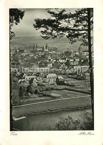 AK / Ansichtskarte Trier Stadtpanorama Kupfertiefdruck Trier