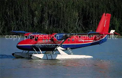 AK / Ansichtskarte Flugzeuge_Zivil La Ronge De Havilland DHC 6 Twin Otter 100 c n 8 C FCCE  Flugzeuge Zivil