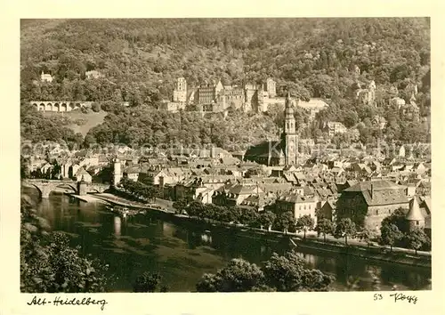 AK / Ansichtskarte Foto_Popp_Nr. 53 Alt Heidelberg Foto_Popp_Nr.