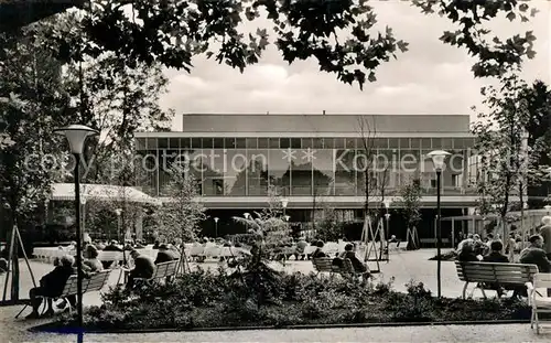 AK / Ansichtskarte Bad_Orb Kurterrasse Konzerthalle Musikpavillon Bad_Orb