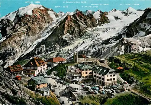 AK / Ansichtskarte Stilfserjoch Passo dello Stelvio verso l Ortles Gebirgspass Ortlergebiet Stilfserjoch