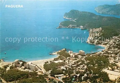 AK / Ansichtskarte Paguera_Mallorca_Islas_Baleares Fliegeraufnahme Paguera_Mallorca