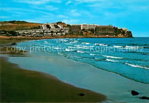 AK / Ansichtskarte Playa_de_San_Agustin_Gran_Canaria Panorama Strand Hotelanlagen Playa_de