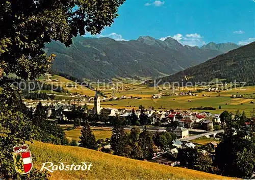 AK / Ansichtskarte Radstadt Panorama mit Radstaedter Tauern Radstadt