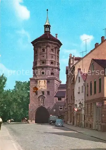 AK / Ansichtskarte Augsburg Wertachbrucker Tor Augsburg