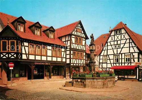 AK / Ansichtskarte Michelstadt Malerwinkel Michelstadt