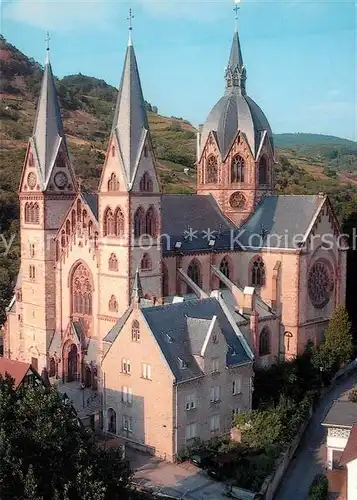 AK / Ansichtskarte Heppenheim_Bergstrasse Pfarrkirche St Peter Heppenheim_Bergstrasse