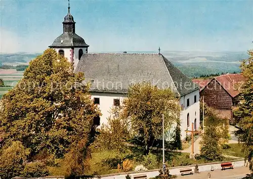 AK / Ansichtskarte Neunkirchen_Odenwald Ev Pfarrkirche Neunkirchen Odenwald