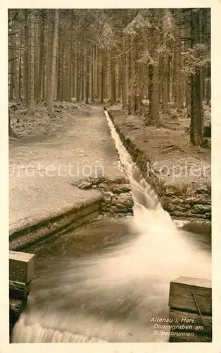 Altenau_Harz Dammgraben am Silberbrunnen Altenau Harz