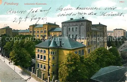 Flensburg Infanterie Kasernen Flensburg