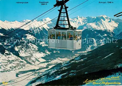 AK / Ansichtskarte Seilbahn Kleine Scharte Bad Hofgastein Seilbahn