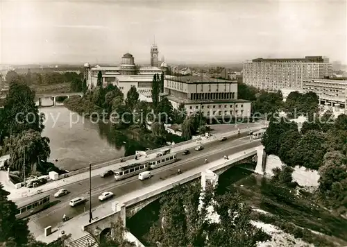 AK / Ansichtskarte Strassenbahn Muenchen Ludwigsbruecke Deutsches Museum Strassenbahn