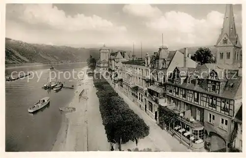 AK / Ansichtskarte Boppard_Rhein Rheinallee Boppard Rhein