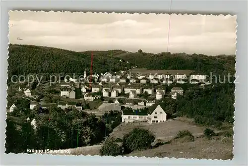 AK / Ansichtskarte Bruegge_Luedenscheid Fliegeraufnahme Bruegge Luedenscheid