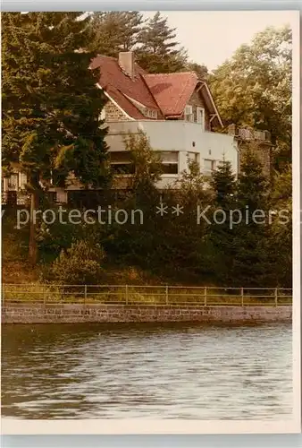 AK / Ansichtskarte Fuerwiggetalsperre Haus am Wasser Fuerwiggetalsperre