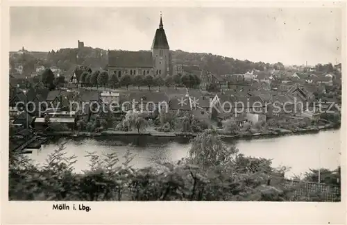 AK / Ansichtskarte Moelln_Lauenburg Kirche Panorama Moelln_Lauenburg