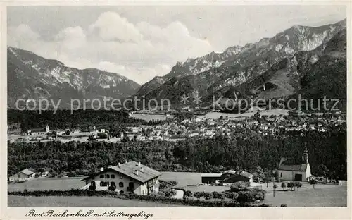 AK / Ansichtskarte Bad_Reichenhall Lattengebirge Panorama Bad_Reichenhall