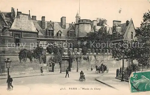 AK / Ansichtskarte Paris Musee de Cluny Paris