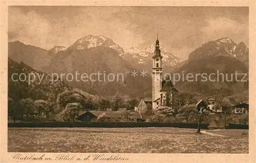 AK / Ansichtskarte Flintsbach_Inn Rokokokirche Wendelstein Flintsbach Inn