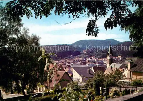 AK / Ansichtskarte Dahn Stadtbild mit Kirche Dahn